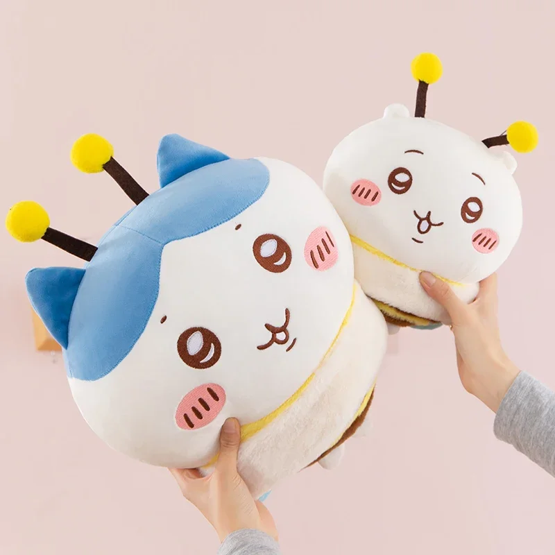 

Новые горячие 50 см Kawaii Hachiware Momonga плюшевые игрушки плюшевые куклы мягкие, но не легко деформируемые плюшевые украшения комнаты подарок на день рождения