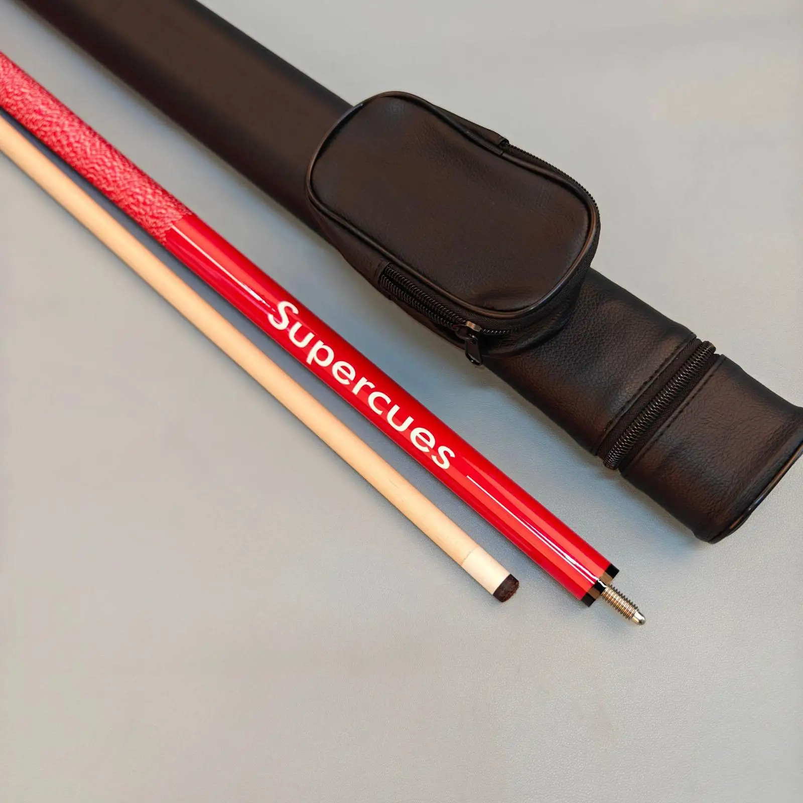 Pool Cue with Case Adult Segmented Professional Accessories Pool Stick Pool Cue Carrying Bag for House Bar Pool Game Home Office