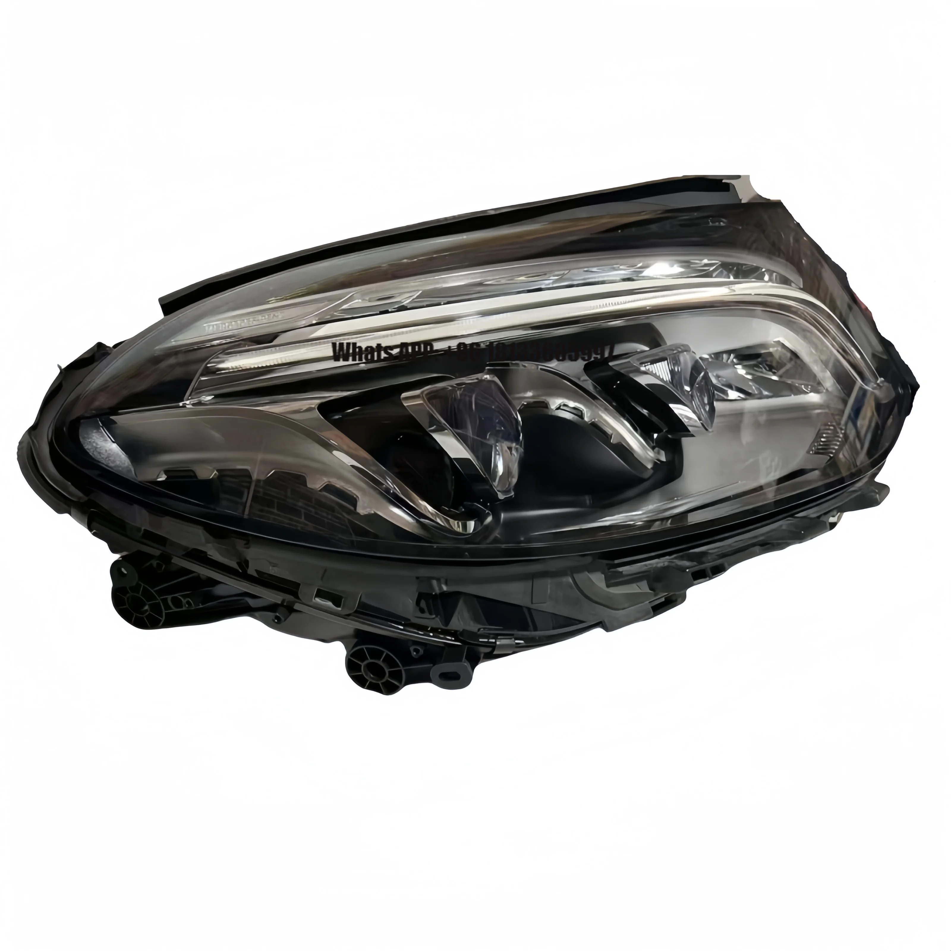 Large all LED headlights GLE166 manufactured in the factoryMercedes Benz car lighting system with powerful sensor headlights
