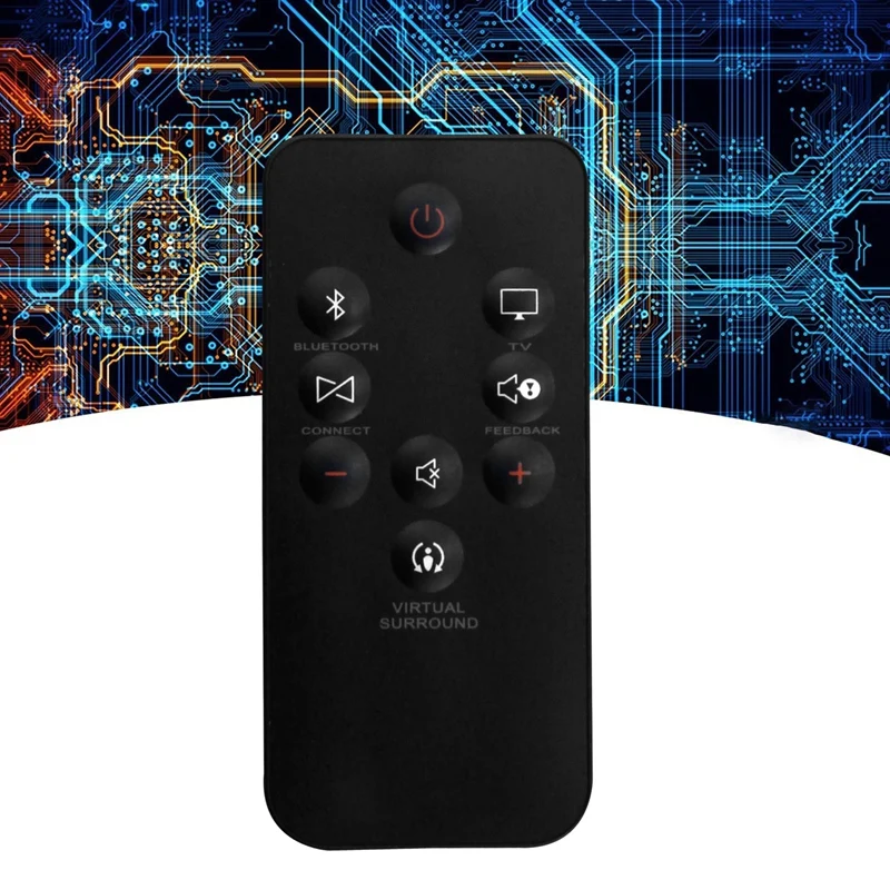 Télécommande en plastique pour JBL BOOST TV, télécommande de remplacement