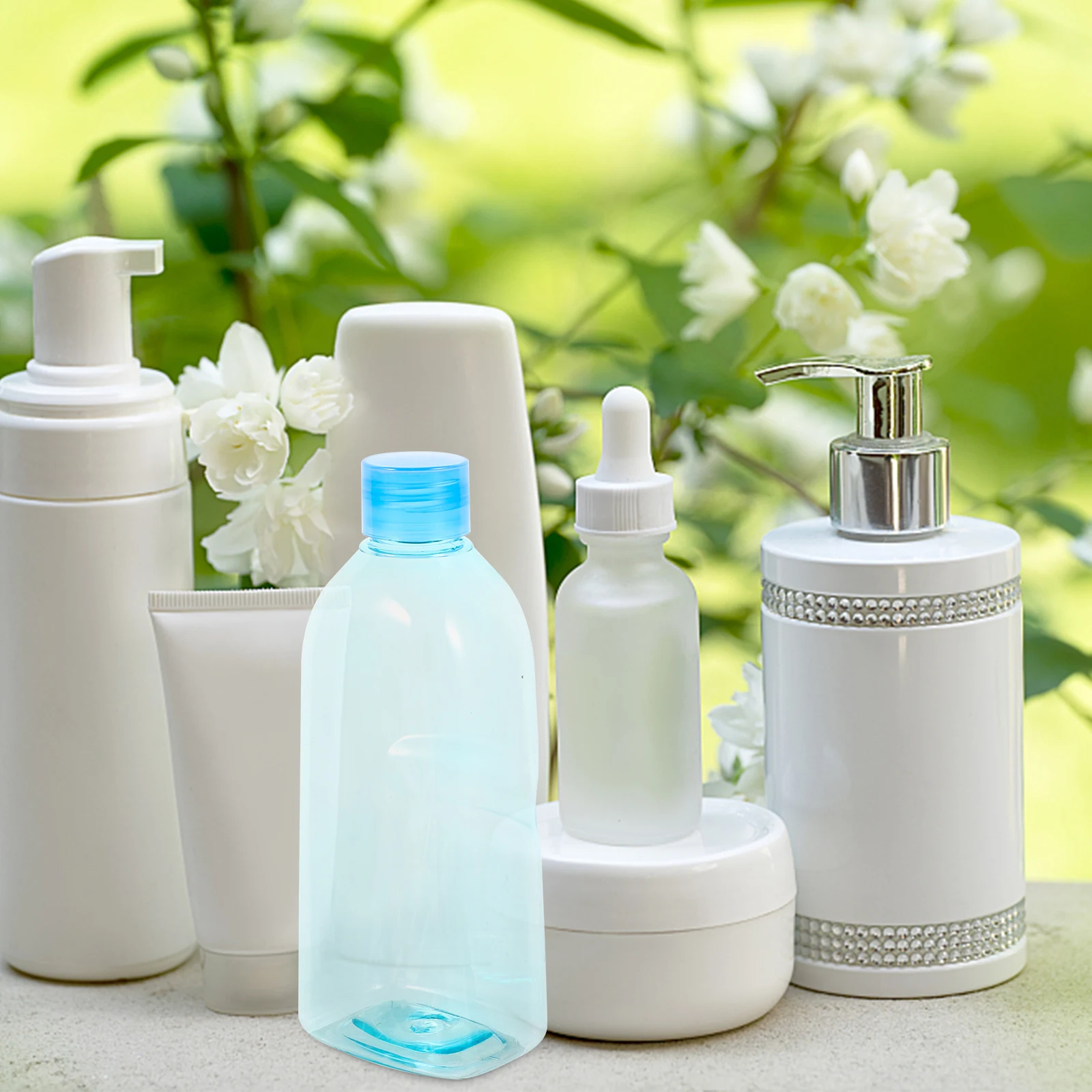 

5pcs 250ml Eye Care Solution Bottle Portable Plastic Dropper Vials Leak Proof Travel Accessories Mini Liquid Container