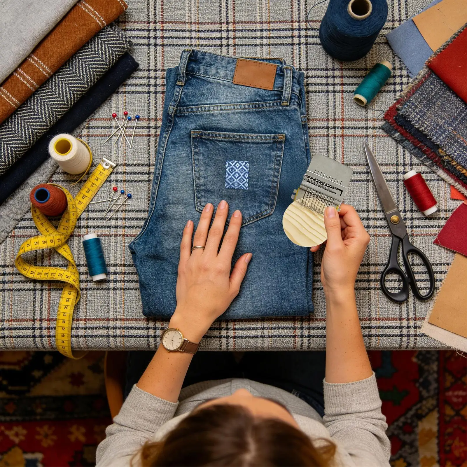 Zestaw do robienia naszywek na – Embroidery Patches recenzja i cena