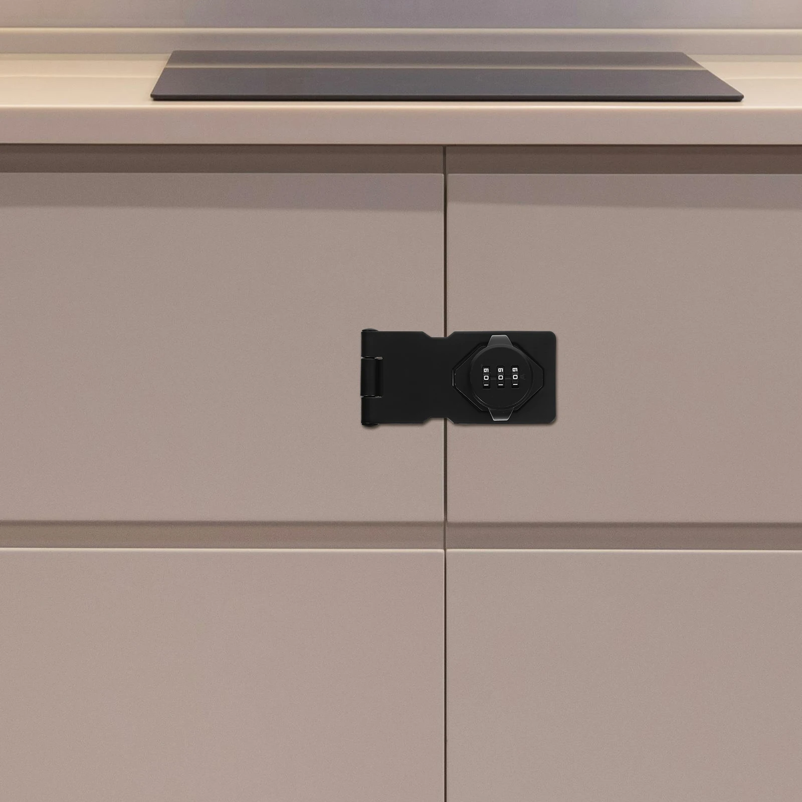 

1 Set Password Lock For Cabinet Refrigerator Drawer Closet Freezer Door Box Desk Household Adult Mechanical Hasp Combination