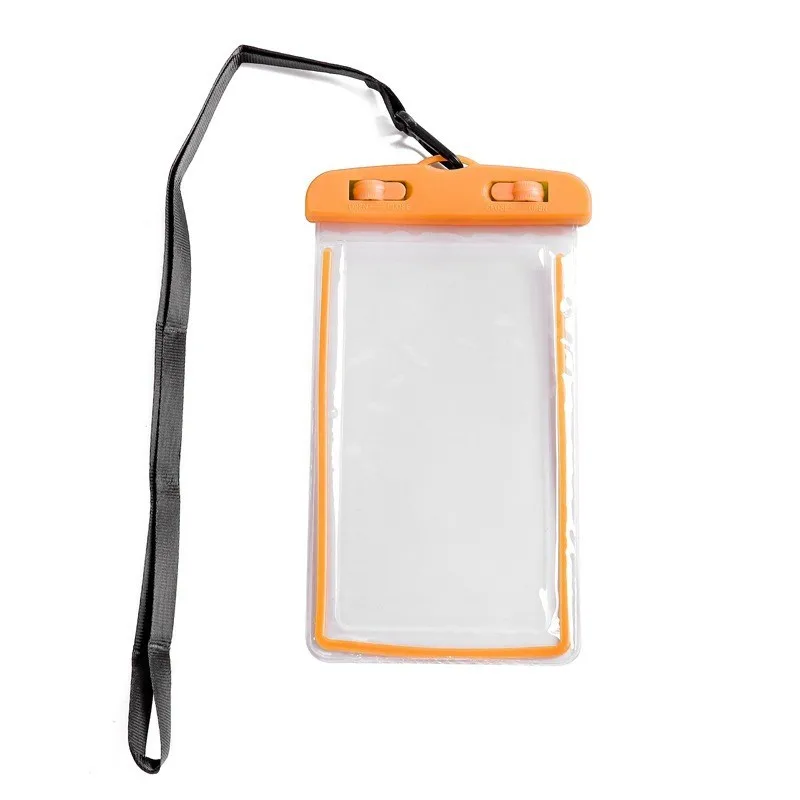 Summer Luminous Waterproof Pouch Swimming Gadget Beach Dry Bag Phone Case Cover Camping Skiing Holder for Phone WaterProof Bag