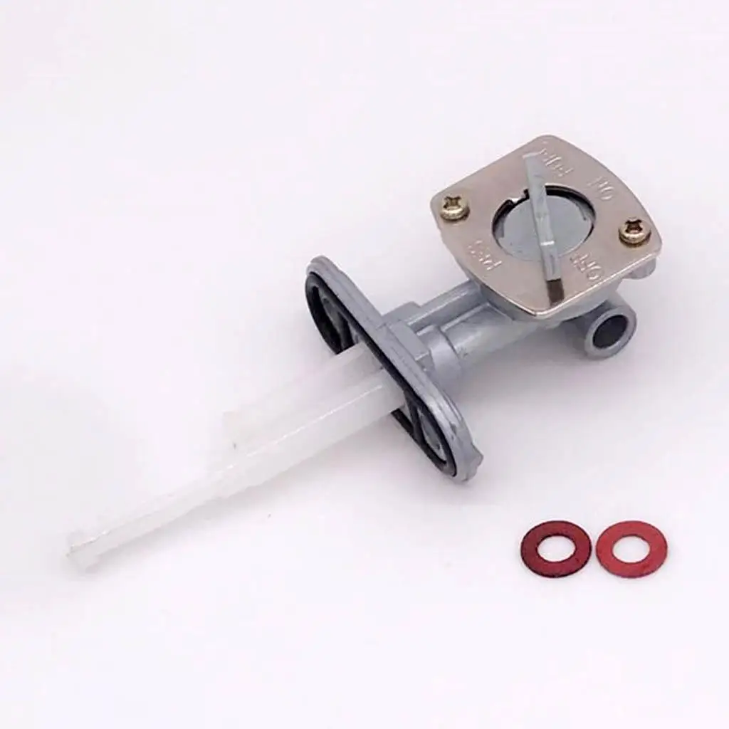 Easy Install Fuel Petcock Tap Switch Valve Assembly Aluminum Alloy Compatible for Yamaha YFS200 Blaster 1994-1998