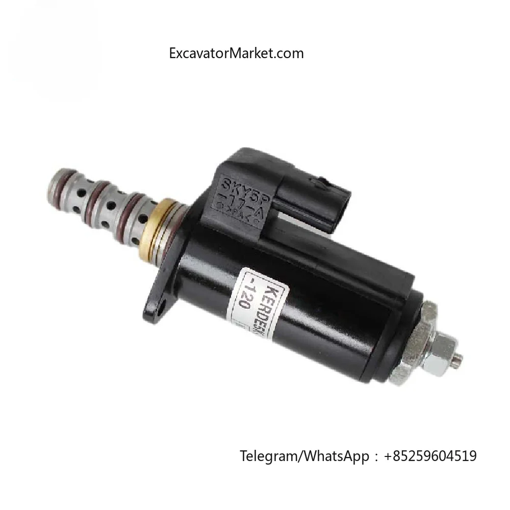 Excavator Accessories for Kobelco SK350LC-8 SK200 SK330-8 SK130 SK260-8 Proportional Decompression Solenoid Valve YN35V00048F1