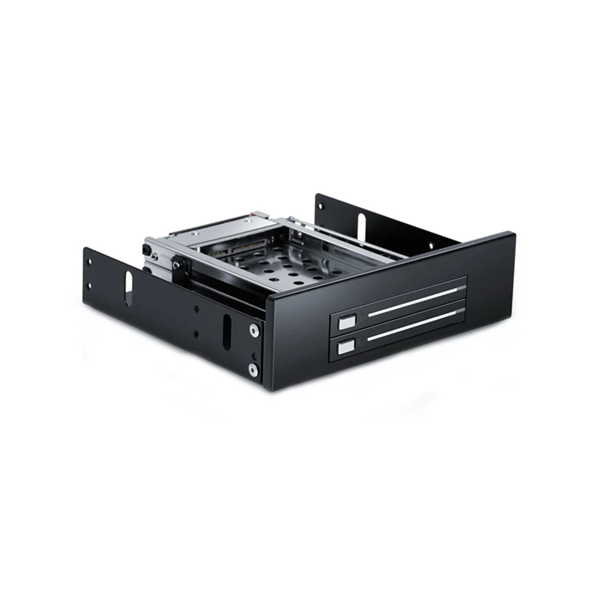 SEATAY Dual Bay SATA2 Hard Drive HDD & SSD Tray Internal Mobile Rack Enclosure Docking Station Hot Swap Bracket,HD520