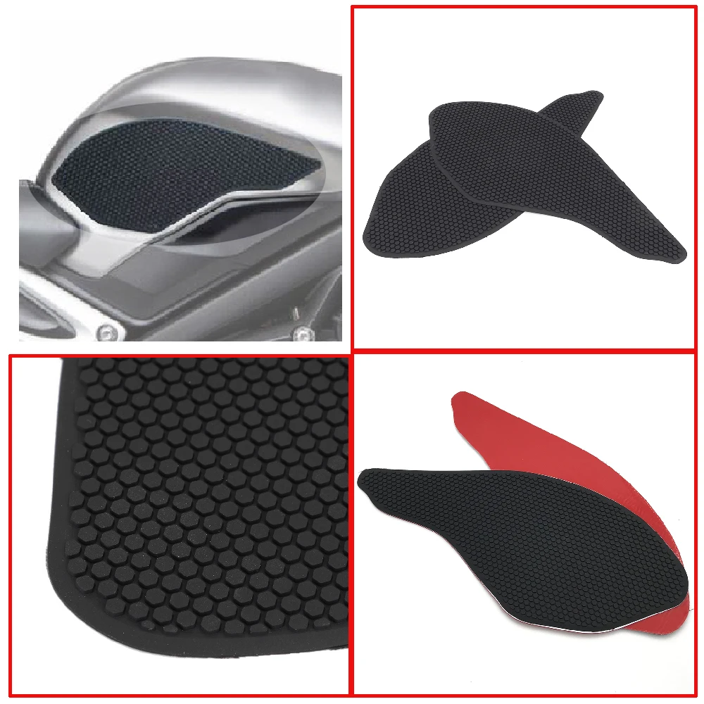 

For Triumph 765 675 Street Triple RS R 660S ABS 2013-2024 Motorcycle Tank Pads FuelTank Side Knee Traction Grips Anti Slip Pad