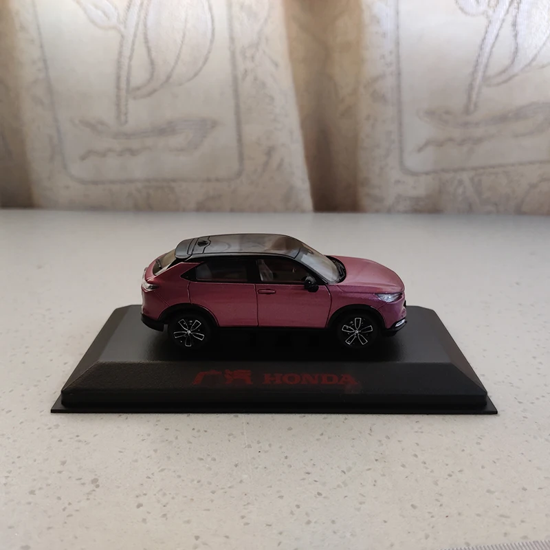 VEZEL-Alloy Diecast Model Car Toy, Collectible Ornament, 1:43 Simulação, 2023