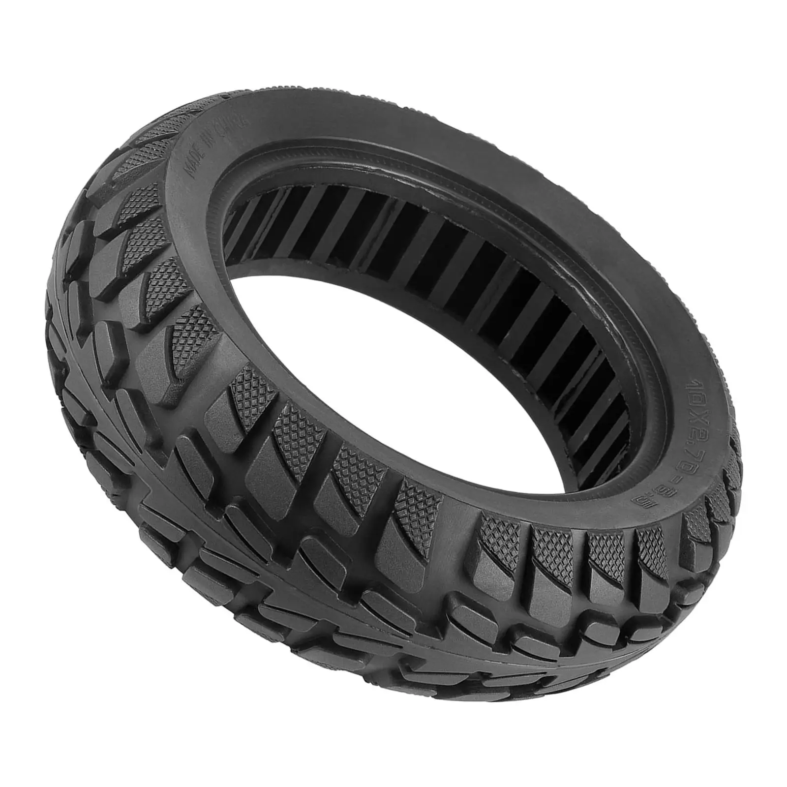 10 Inch Solid Tire 10x2.70-6.5 Non Pneumatic Tire Replacement Comfortable