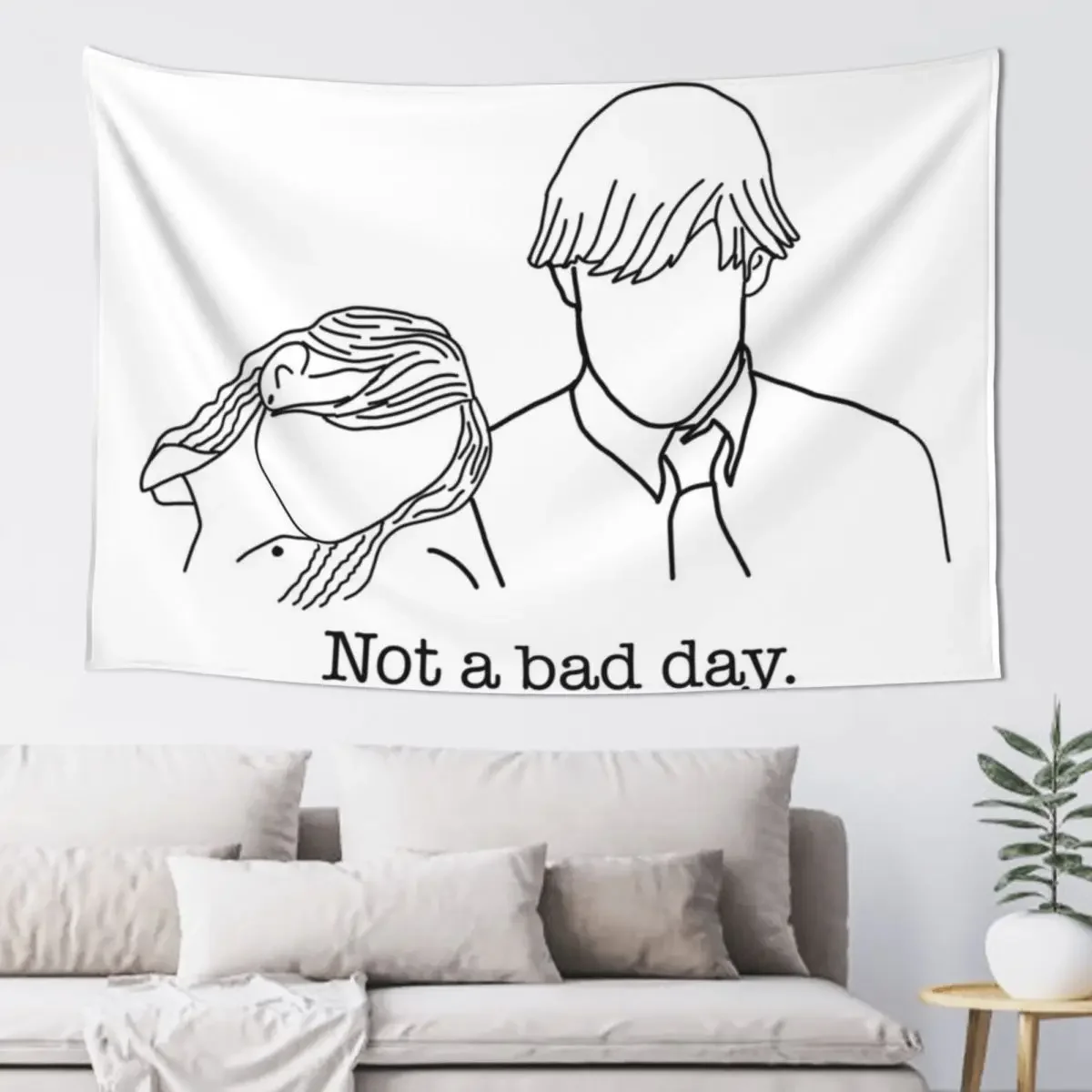 

Not a bad day Tapestry Aesthetic Room Decoration Aesthetics For Room Tapestry