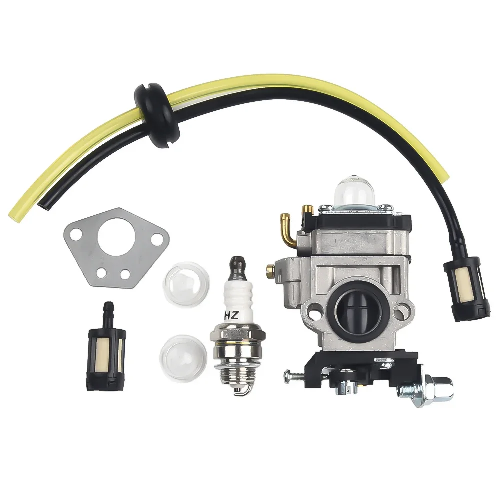 Carburetor Kit For Florabest FBS 43 A1 FBK 4 B2 4in1 PBK 4 A1 PBS 2 A1 Brushcutter Carb Carburetor Grass Trimmer Primer Bulb