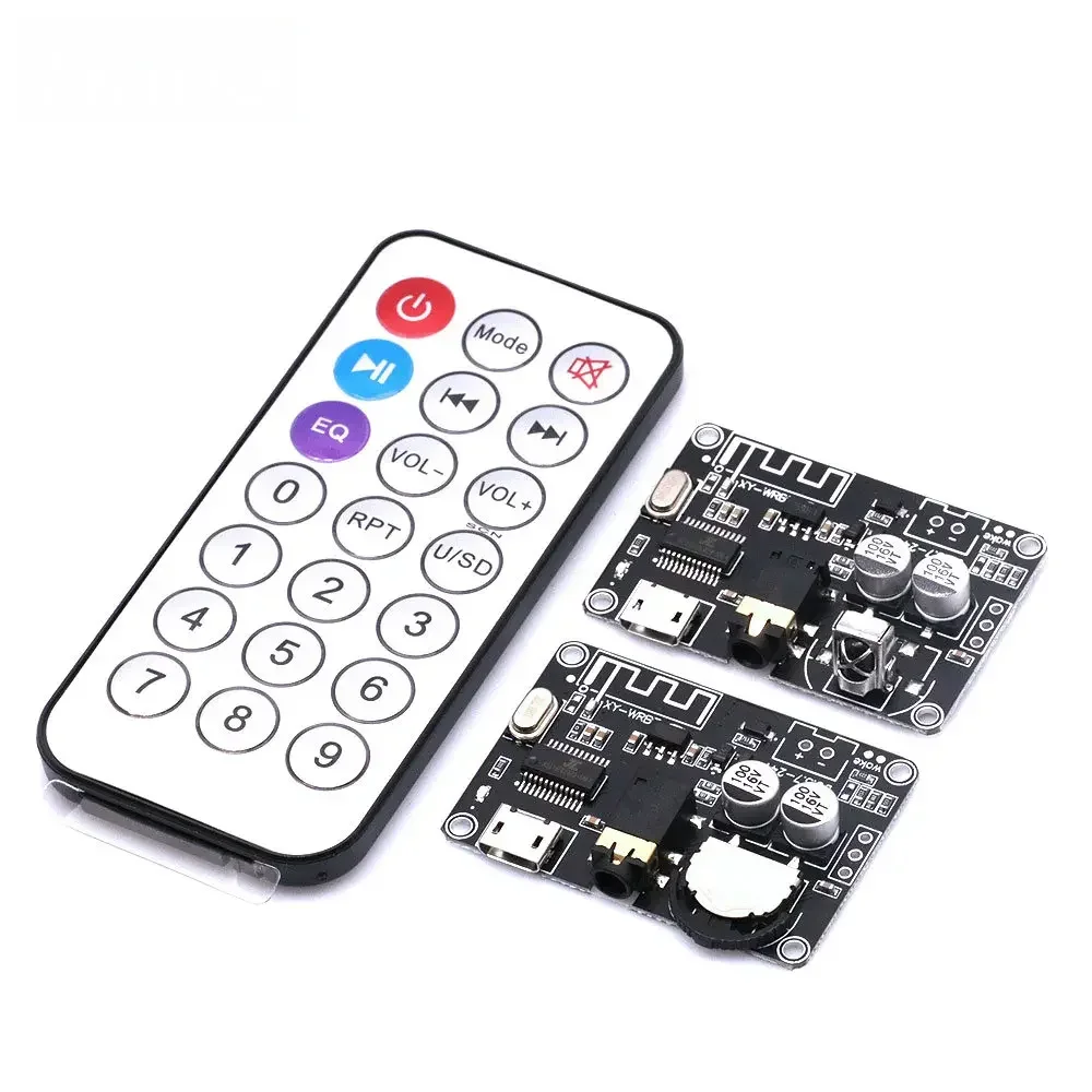 Dual-Mode Bluetooth 4.1/5.0 Music Receiver Board - MP3 Lossless Decoder Module with Low-Latency Stereo Output for DIY Projects