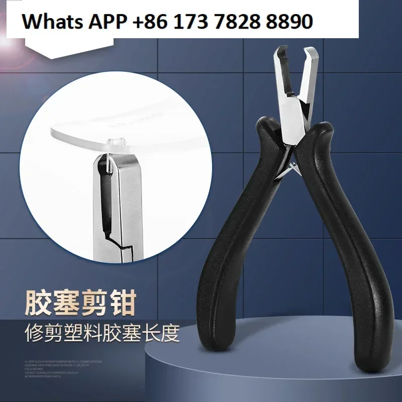 Glasses plastic plug scissors, accessories rimless glasses tools glasses frame processing and maintenance