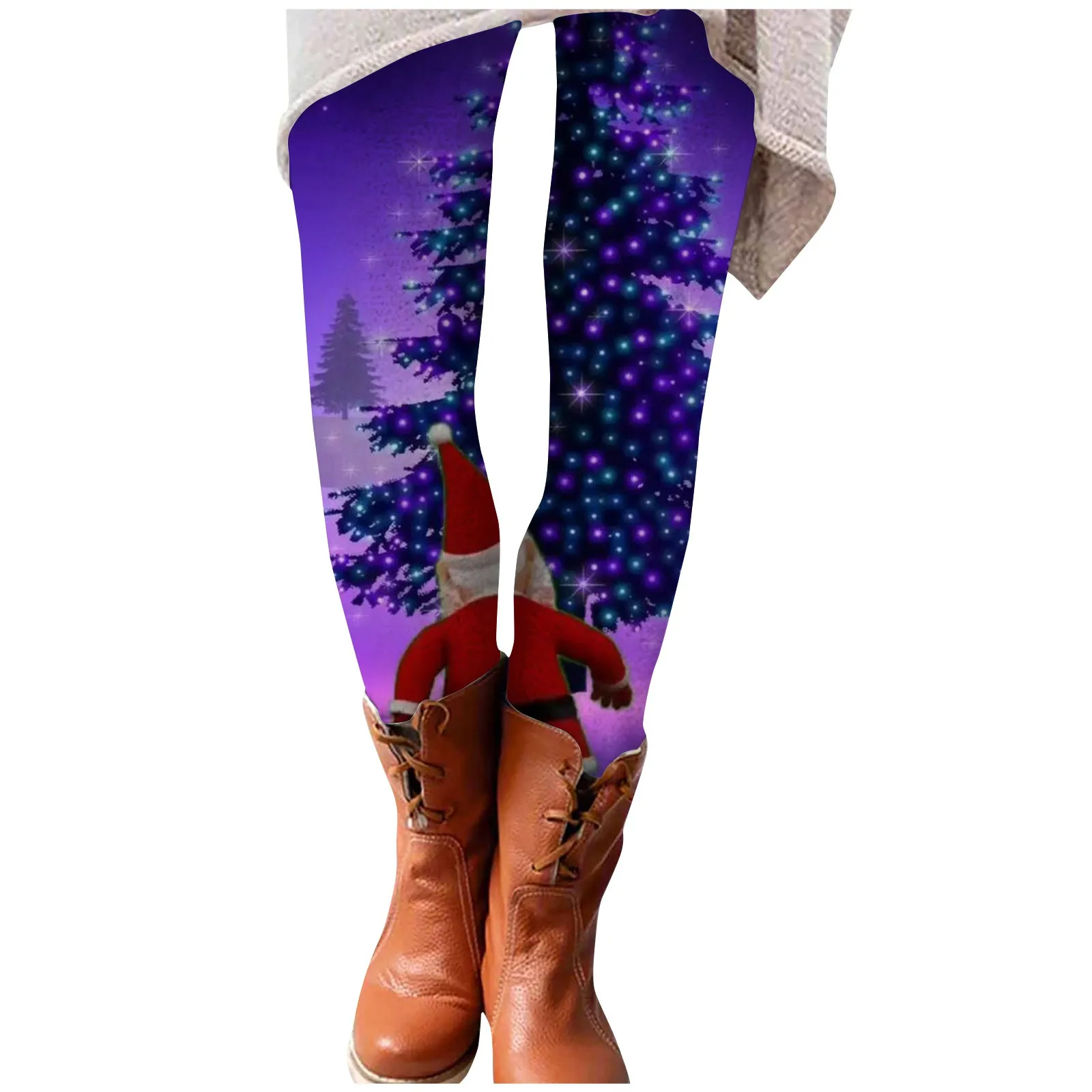 2023 neue Weihnachten Leggings Elch Schneeflocke Muster Frauen hoch taillierte Workout nahtlose Leggins Fitness Leggings Hosen Hose