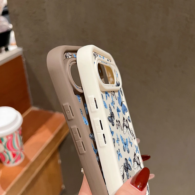 Custodia stampata piccola farfalla per Google Pixel 8 9 7 Pro Pixel 9 Pro XL Cover morbida in silicone TPU per Google Pixel 7A 8A