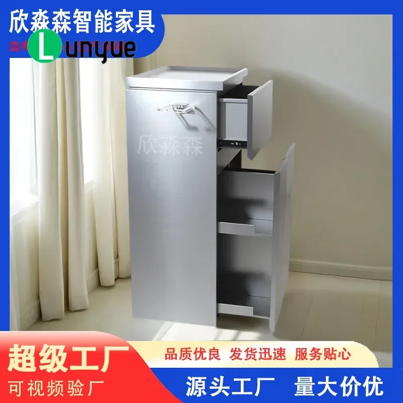 Barber Shop Tool Cabinet with Drawers High Quality Storage Table for Hair Equipment Organization Durable Furniture