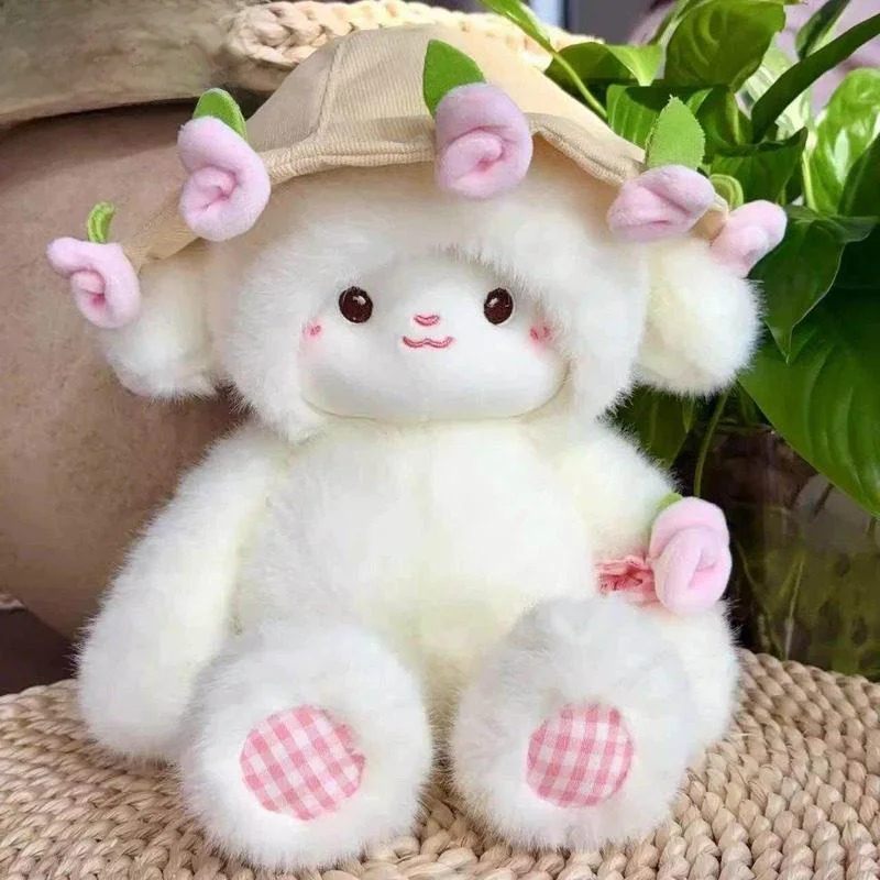 

Valentine's Day Gift 520 Boyfriend Rose Bouquet Cute Sheep Doll Sleeping with Flowers Creative Gift Box Universal Entertainment