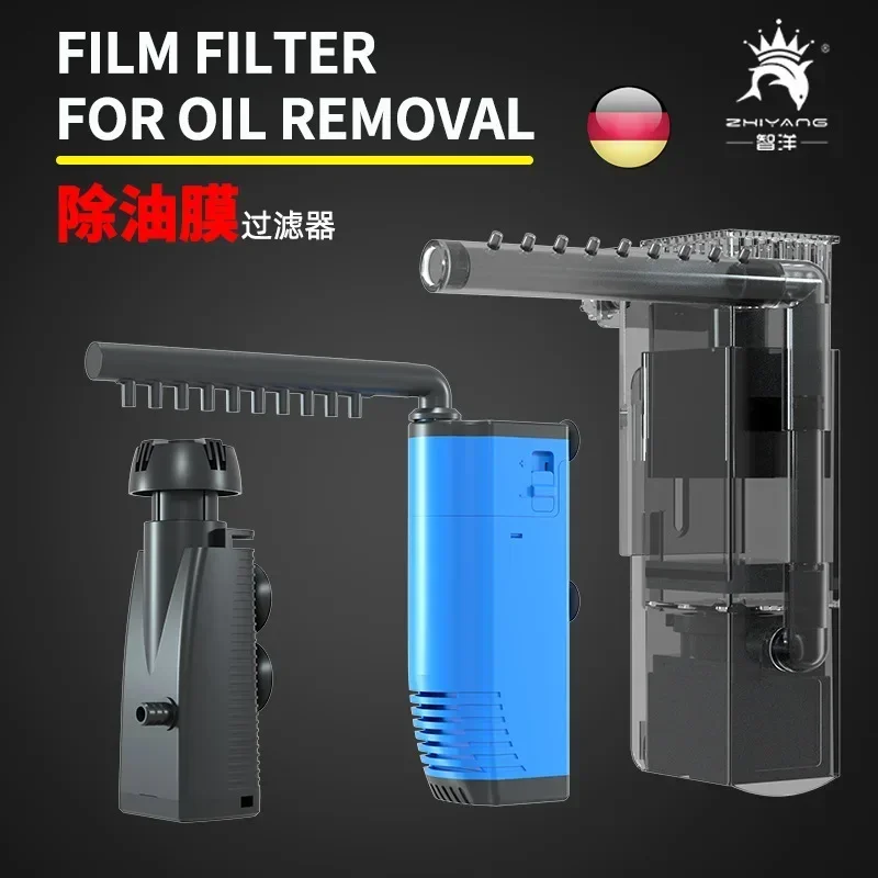 

Aquarium Fish Tank Film Filter for Oil Removal, Mini Fish Tank, Rain Type, Built-in Filter, 110V60Hz, 220V50Hz