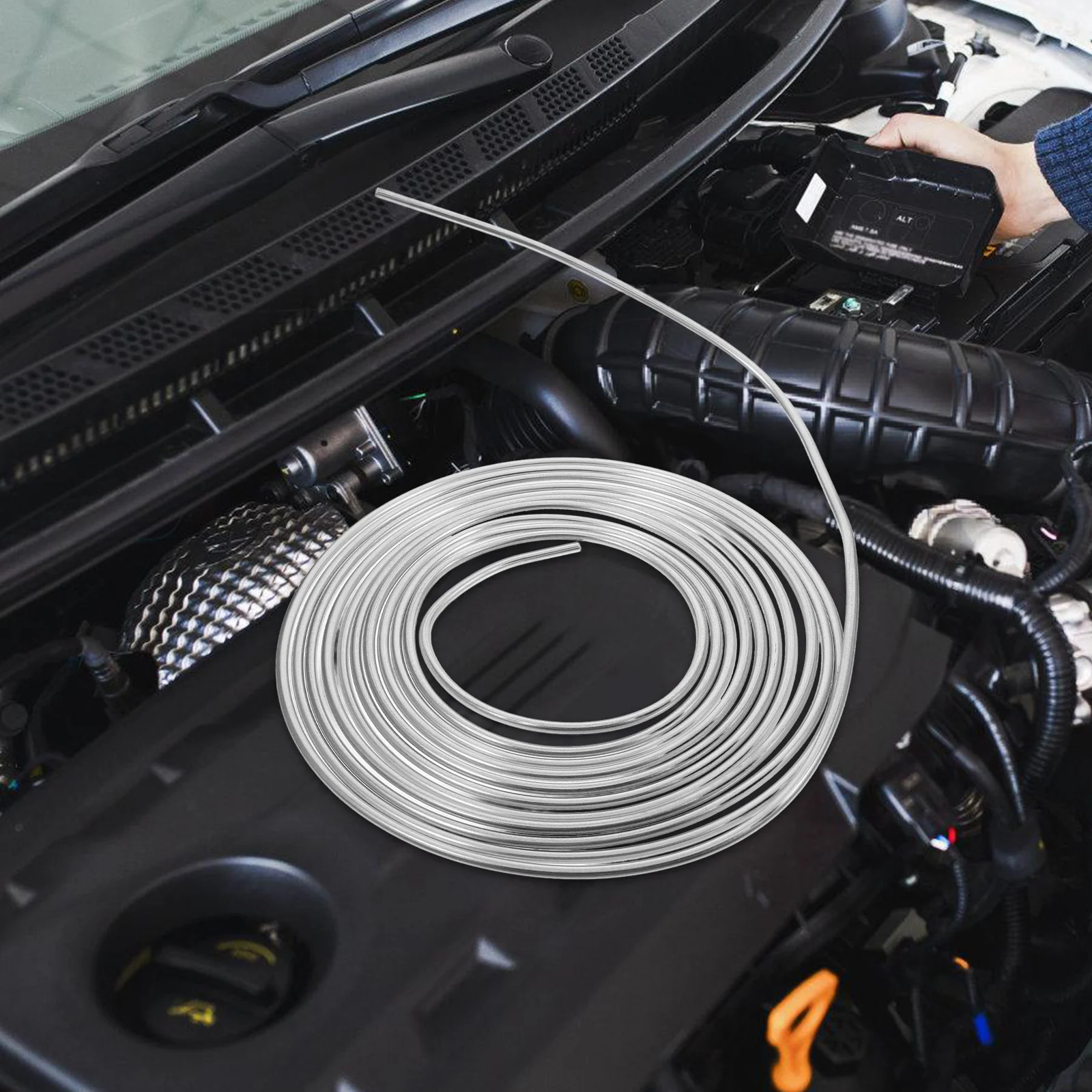 

1 Set Car Brake Clutch Oil Hose High Strength Flexible Brake Line Precision Machined Temperature Resistant For Vehicle Part