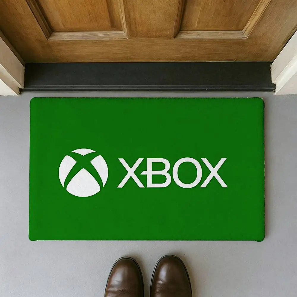 Alfombra De Jugador Xbox Carpet Bathroom Anti-slip Mat Door Mat Home Decoration Mat Entrance Door Mat Scratch-resistant Door Mat