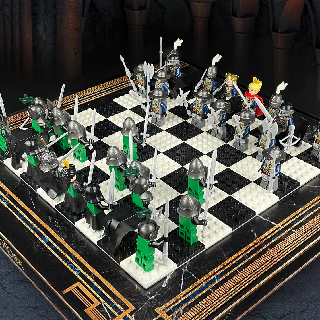 

Chess Board Game Set - Strategy Puzzle Game For Camping, Parties & Family Time - Perfect Gift For Kids (Boys & Girls), Birthday & Holiday - Parent-Child Interactive Toy