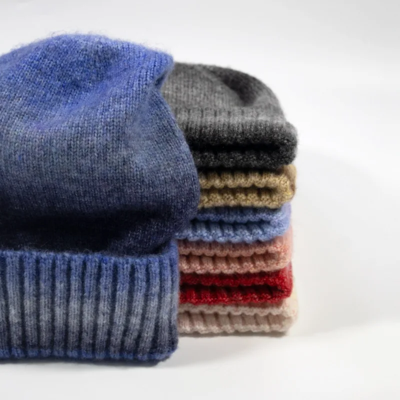قبعة المرأة قبعة الشتاء الصوف متماسكة الملونة الدافئة ملحق للخريف الطقس البارد التزلج الرياضة في الهواء الطلق تنزه تسلق #6