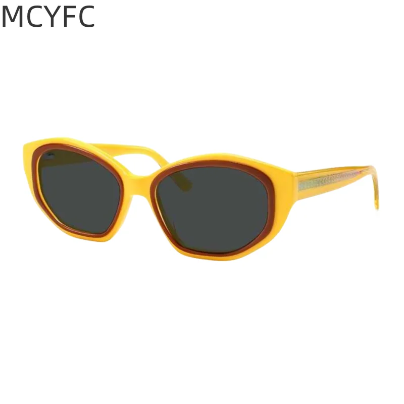 MCYFC Custome Sunglasses Women Hand Made UV400 Lenses Acetate Sweet Style Eyeglasses for Men Outdoor and Driving Sun Glasses