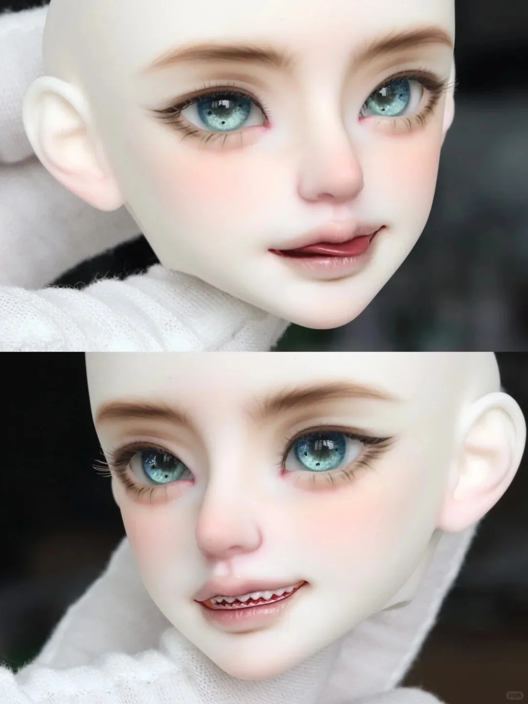 

The new sd BJD doll 1/4 xiaolang head, male BJD with teeth head, exquisite makeup, high-grade resin, is just a head