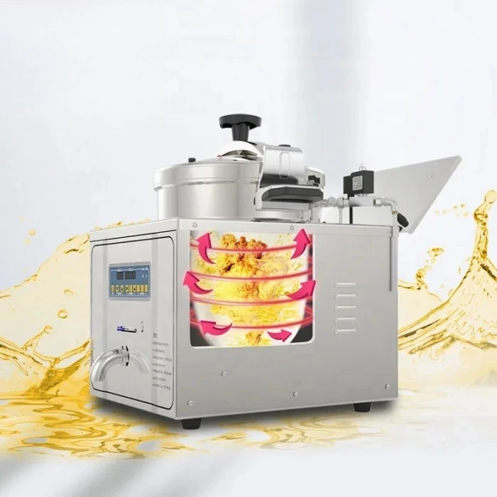 

Commercial Electric Churros Freidora Industry Hot Dog Chicken Pressure Chip Fryer Machine for Restaurant