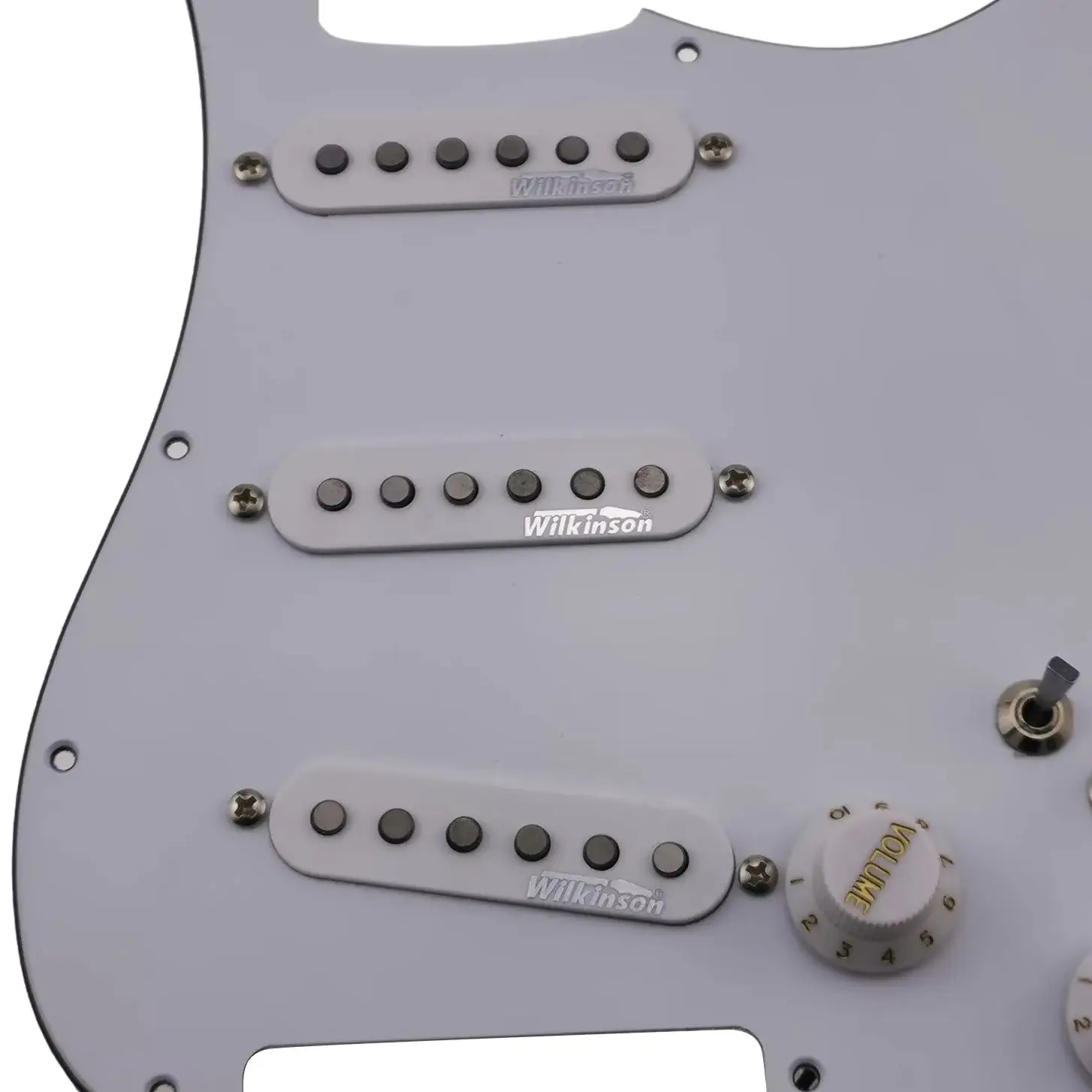 Wilkinson SSS Ainico 5 Single coil Pickups Multifunction loaded Prewired Pickguard Set For guitar electric guitar parts