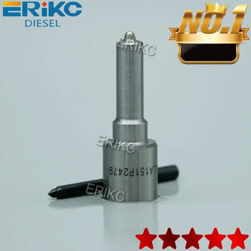 ERIKC السيارات الوقود الديزل حاقن فوهة DLLA 151 P 2479 السكك الحديدية المشتركة رذاذ DLLA 151P 2479 إبرة سوداء جودة عالية 0433172479