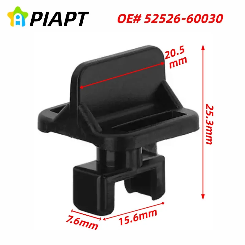10PCS OE# 52526-60030  Front Bumper Spoiler Retainer Clips  For Toyota & Lexus GX460 10-13