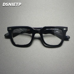 Handmade Acetate Reading Glasses Men Vintage Photochromic Anti Blue Light Myopia Prescription Glasses Women Luxury Brand Eyewear