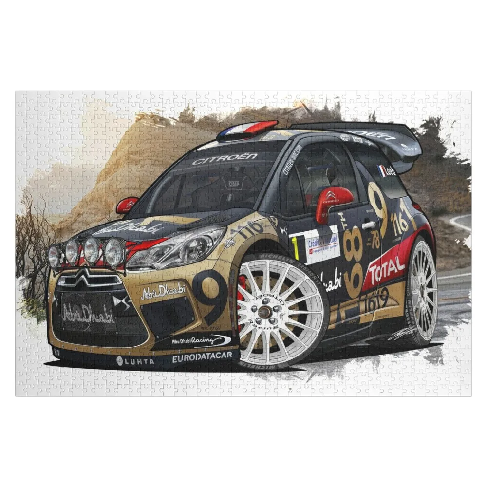 

Ds3 WRC Sebastien Loeb / Daniel Elena Jigsaw Puzzle With Personalized Photo Wooden Boxes Customizeds For Kids Puzzle