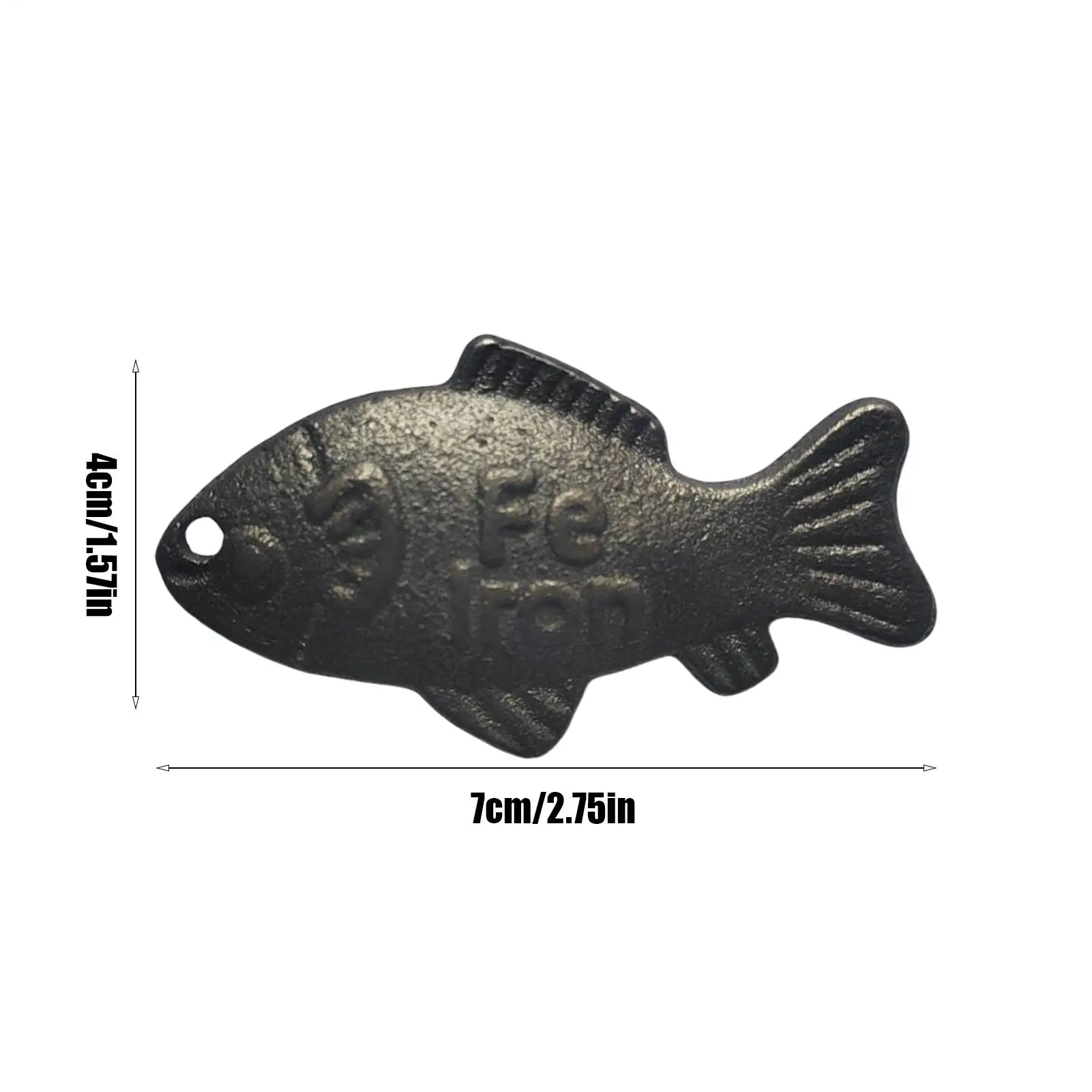 Iron Fish 2er-Pack Eine natürliche Eisenquelle zur Reduzierung des Mangikots Sicheres Kochwerkzeug Wiederverwendbares Küchenzubehör – Detail 1