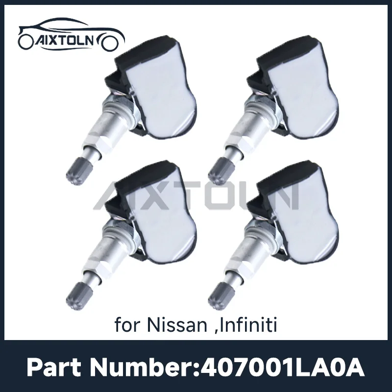 4PCS Good Quality TPMS Tire Pressure Sensor 407001LA0A for Nissan Altima Maxima Rogue Frontier Infiniti Q50 Q60 QX70 Auto Parts