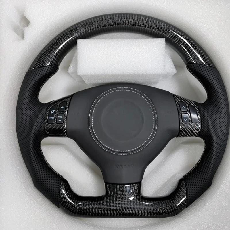 Aroham Carbon Fiber Steering Wheel For Suzuki Swift Sport 2010 2011 2012 2013 2014 2015 2016 2017