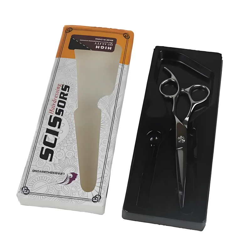 プロの理髪はさみバッグ 6 または 7 インチ 1 個はさみ収納袋理髪ホルスターポーチホルダー梱包箱