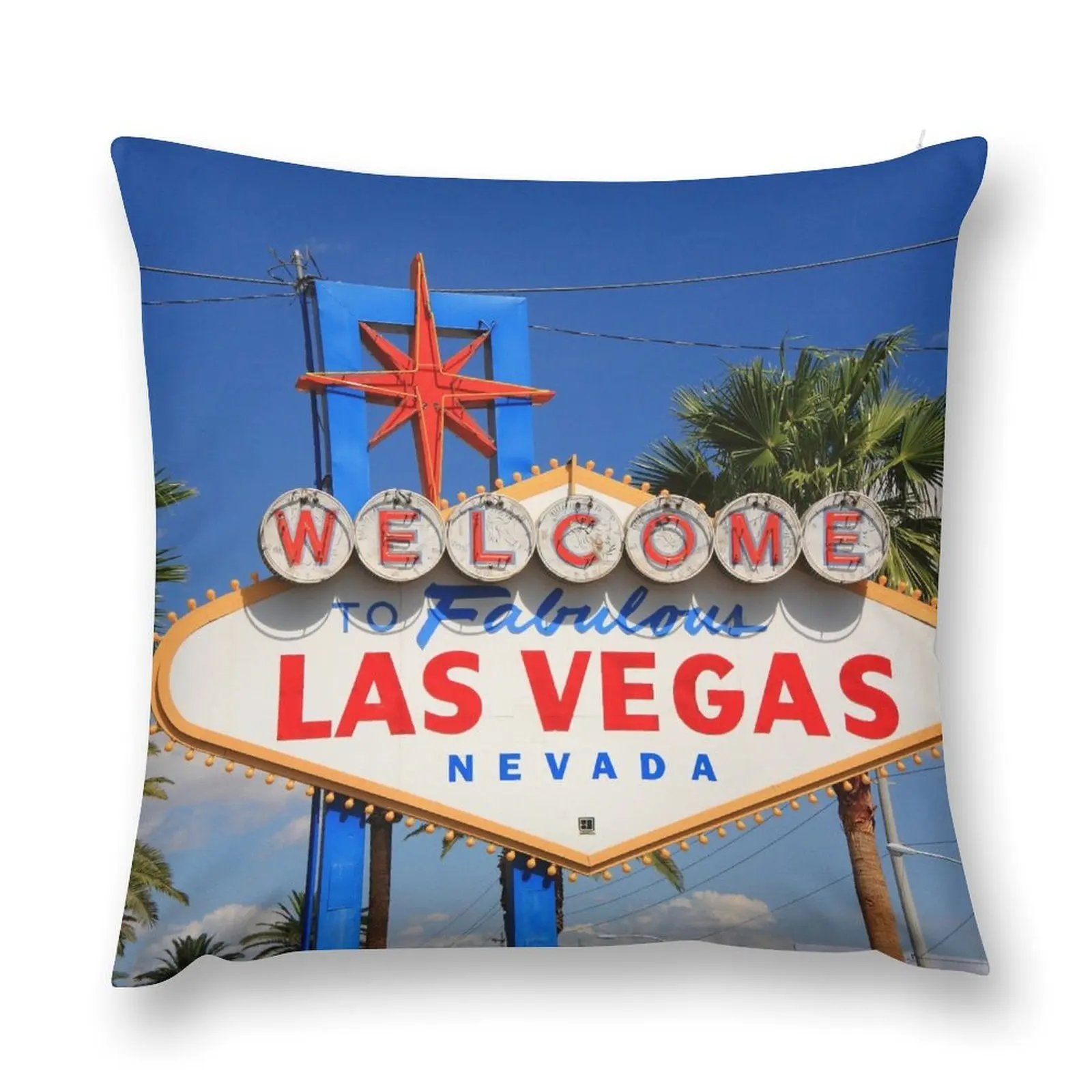 Las Vegas Throw Pillow Sofa Cushions Christmas Pillows sleeping pillows pillow