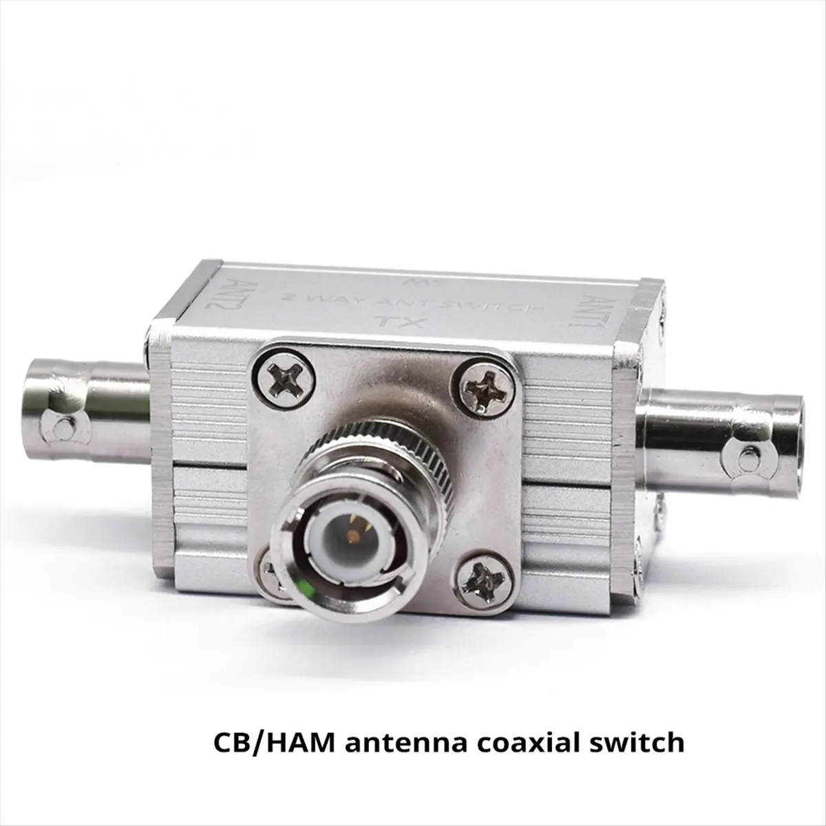 New 2 Way  Antenna Coax Switches with OFF/Ground Protection 100W 1-30MHz Manual Coaxial Antenna Switches