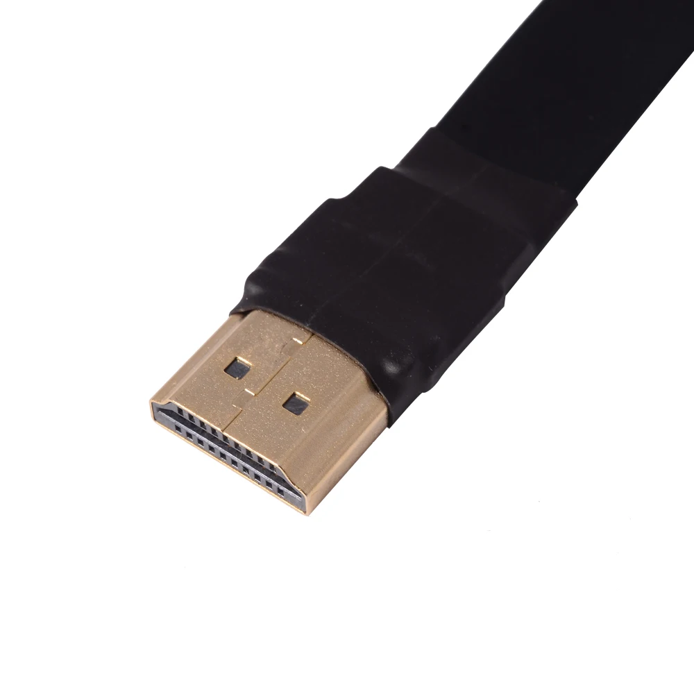 HDMI-compatible Adaptor Cable Male To Female 90 Degree Right Angle Converter HDMI Extension Adapter Cable for Monitor TV Camera