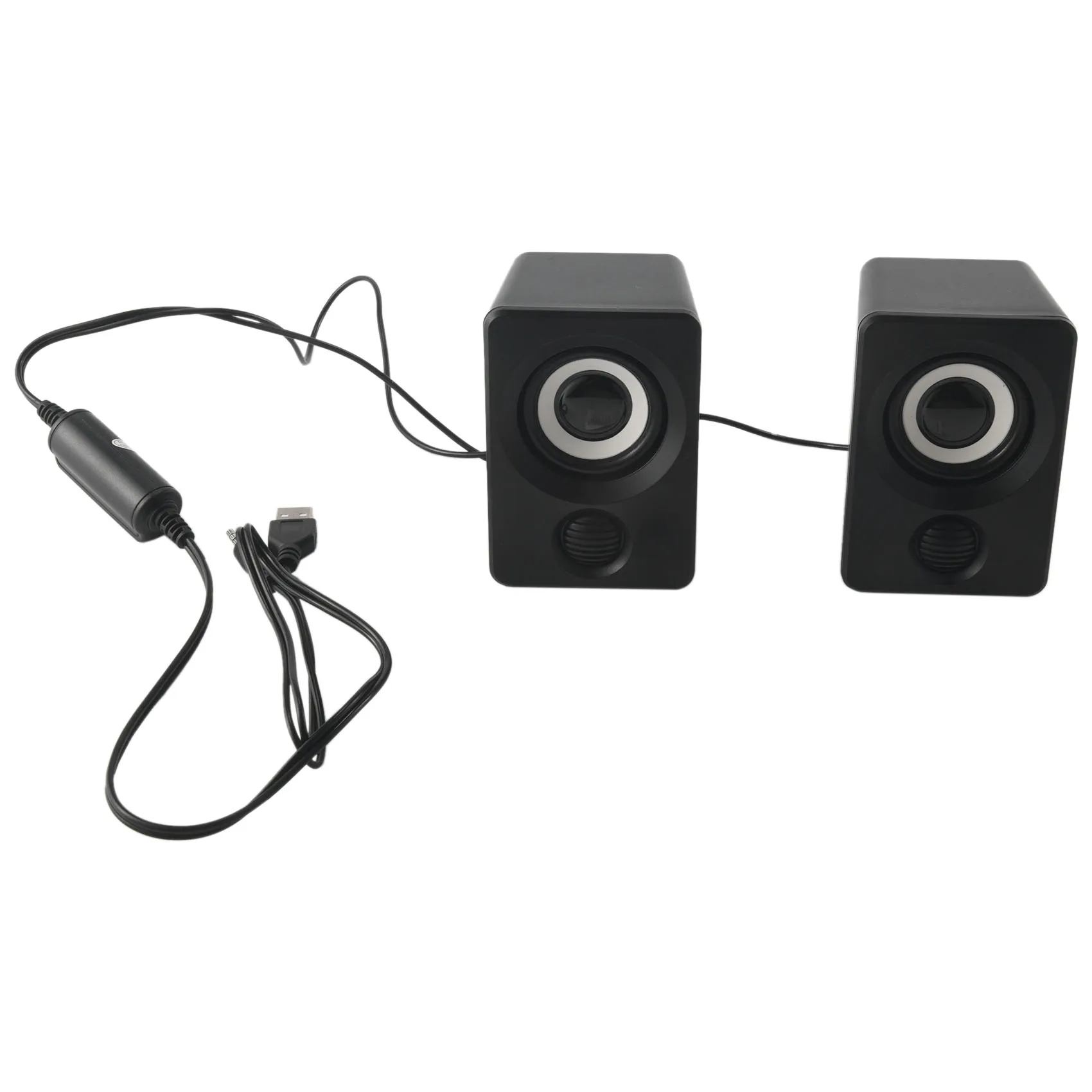 

Surround Computer Speakers with Stereo USB Wired Powered Multimedia Speaker for PC/Laptops/Smart