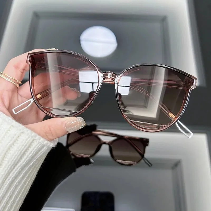 Cat Eye Vintage Sunglasses Women Men Brand Retro Sun Glasses Female Male Fashion Outdoor Mirror Punk Frame Oculos De Sol view 2