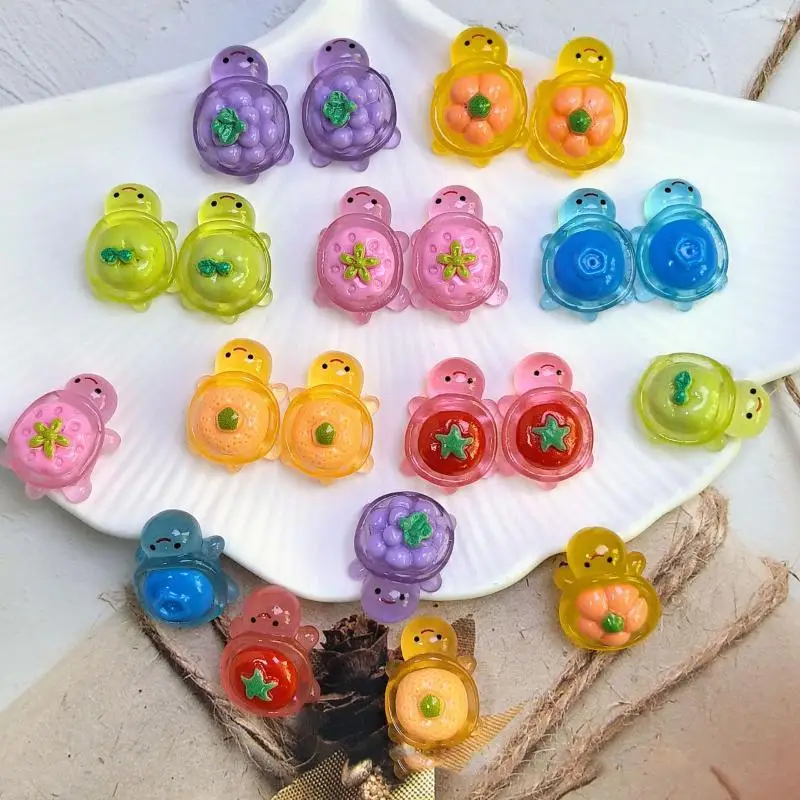 New 30Pcs Mini Resin Turtles Glowing In The Dark Miniature For Fairy Garden Landscapes Dollhouse Home Decoration