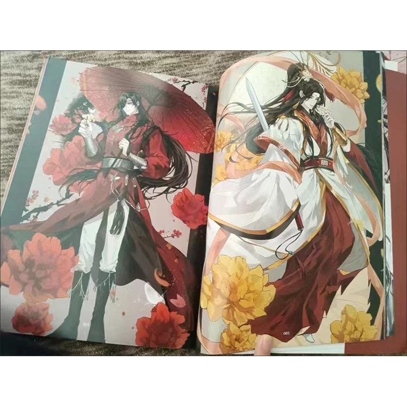 Tian Guan Ci Fu dibujos animados Tianfu Bl Heaven oficial bendiciones Tian Guan Ci Fu oficial nuevas Manga Anime libros Artbook