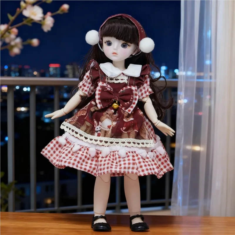 1/6 BJD poupée jouet à la mode jolie 30 cm ensemble de poupée multi-articulé mobile habiller bricolage poupée jouet enfants jouer maison jouet Collection cadeau