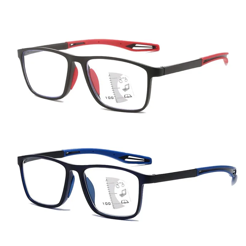

Multifocal reading glasses HD anti-blue light reading Eyewears Progressive Glasses Anti Blue Light Multifocal Elderly Eyeglasses