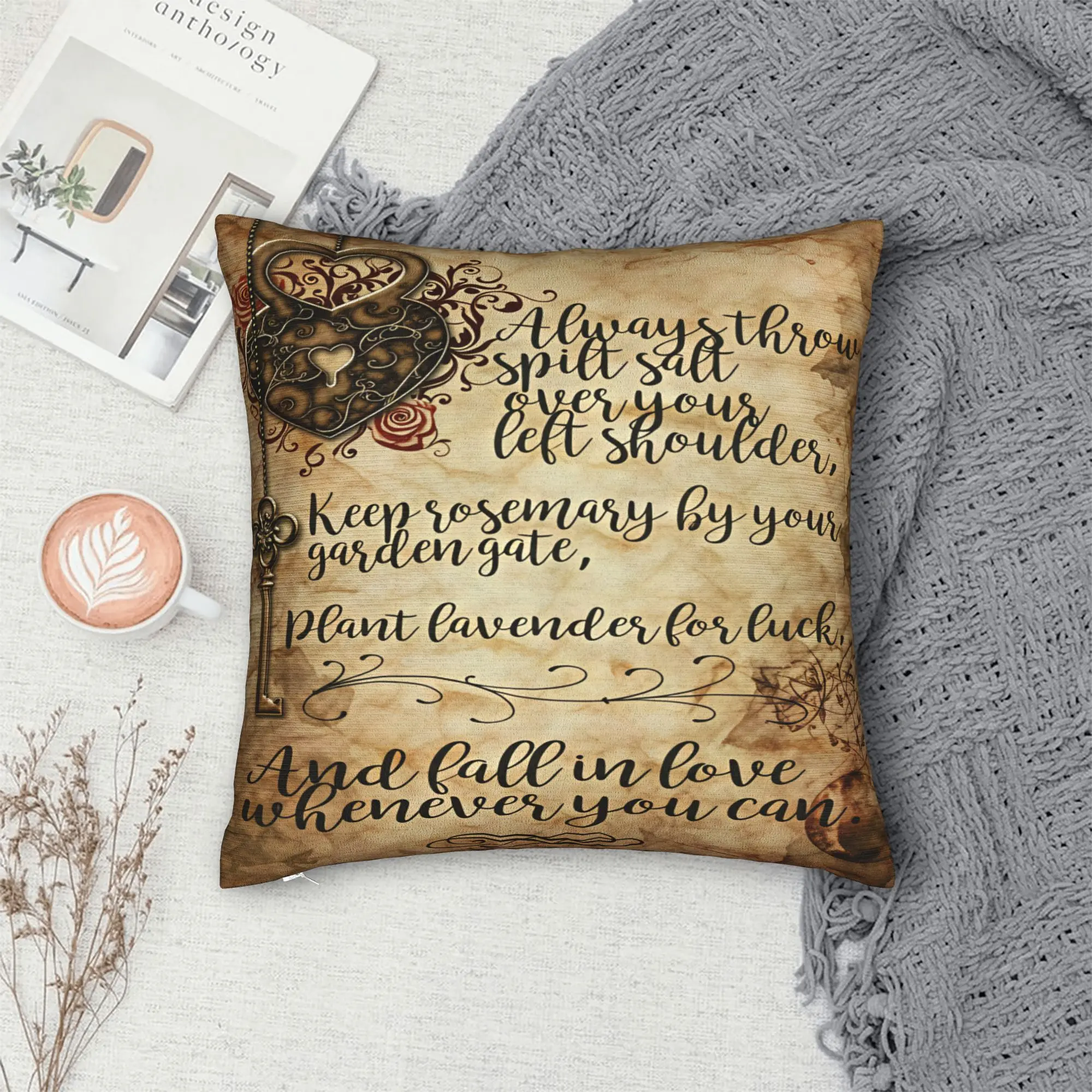 Practical-Magics Pillow Cover  Morden Pillow Case For Sofa Bedroom Home Decor Custom Cushion Cover Gift
