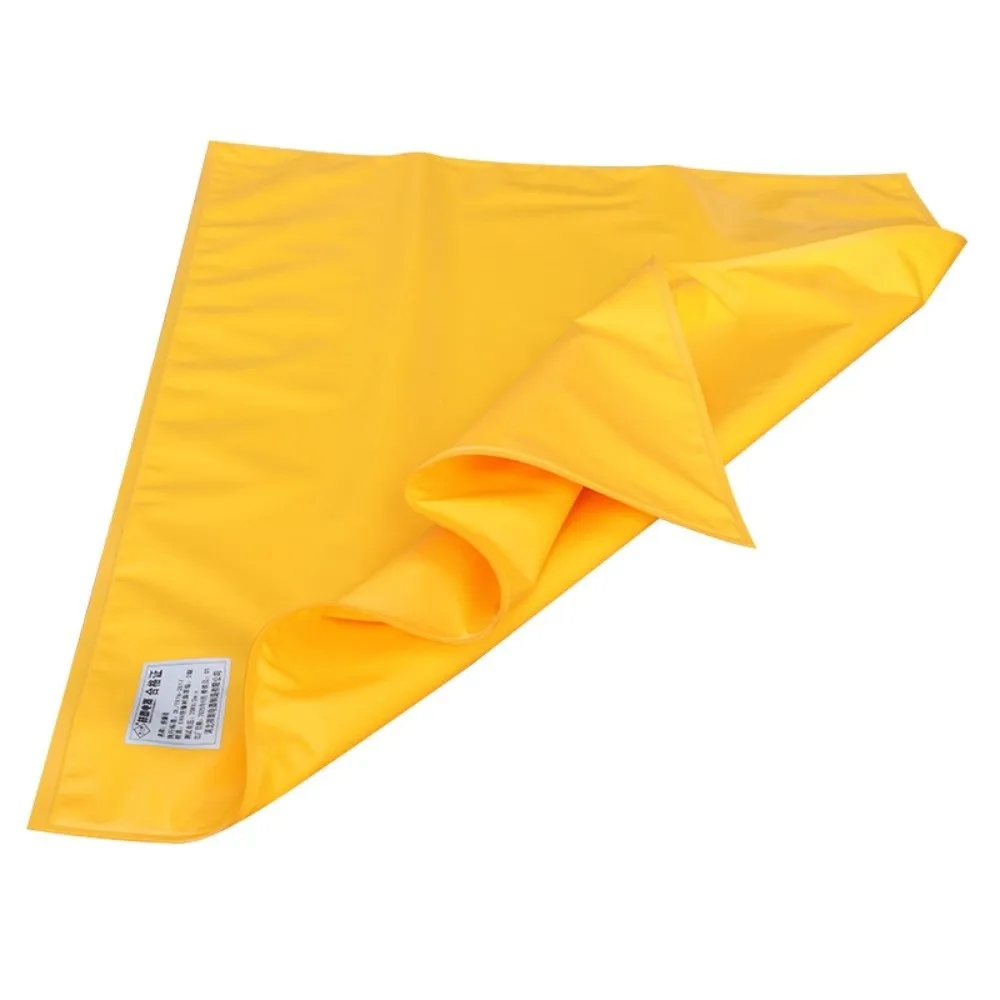 10kV Rated Voltage Insulating Blanket EVA Material 1.31x1.64FT Size Electrical Safety Blanket Yellow Color High/Low Voltage